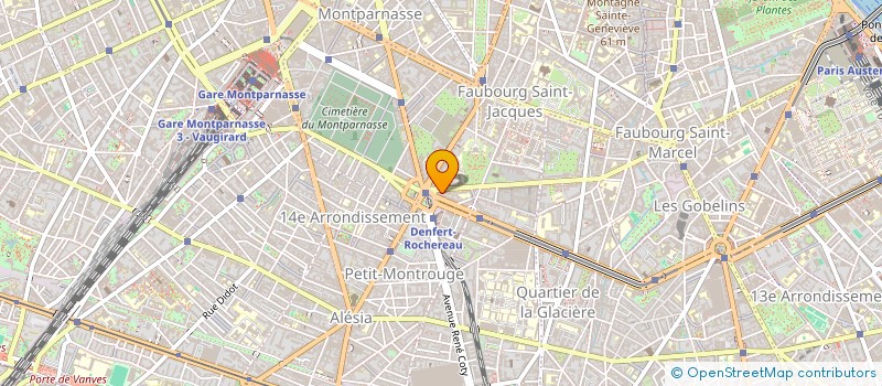 localisation de l'entreprise BIGORNE ET ASSOCIES  PARIS