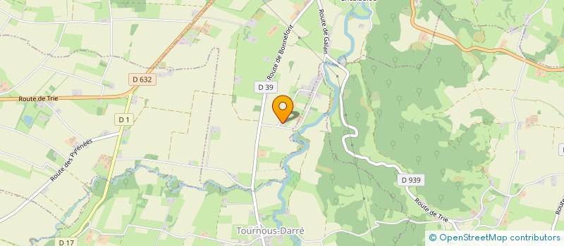 localisation de l'entreprise BIGORRE BETAIL  TRIE-SUR-BAISE