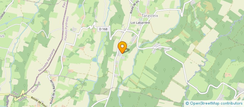 localisation de l'entreprise BIGORRE HABITAT  TARASTEIX