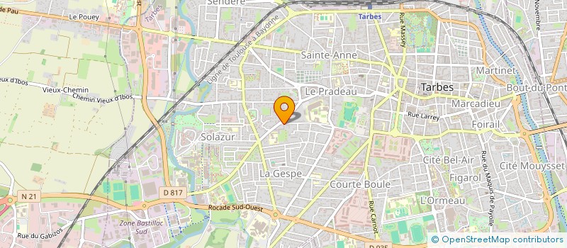 localisation de l'entreprise BIGORRE IMMOBILIER  TARBES