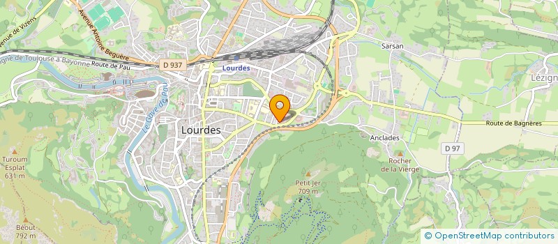 localisation de l'entreprise BIGORRE NORMANDIE  LOURDES