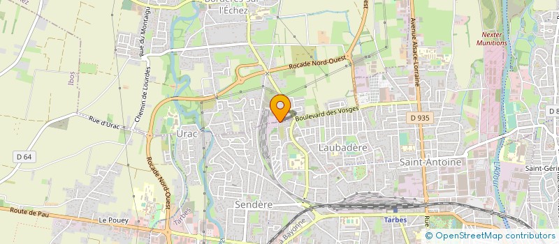 localisation de l'entreprise BIGORRE SOLIDARITE  TARBES