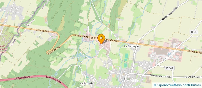 localisation de l'entreprise BIGORRE TOUT TERRAIN à IBOS