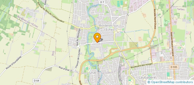 localisation de l'entreprise BIGORRE WESTERN DANCE  VIC-EN-BIGORRE