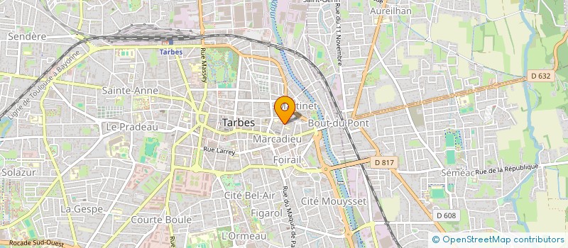 localisation de l'entreprise BIGORRERL  TARBES