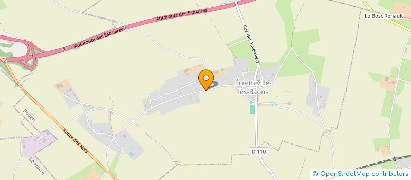 localisation de l'entreprise BIGOT à ECRETTEVILLE-LES-BAONS