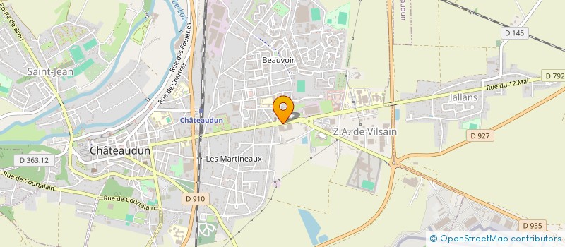 localisation de l'entreprise BIGOT AUTOMOBILES CHATEAUDUN  CHATEAUDUN