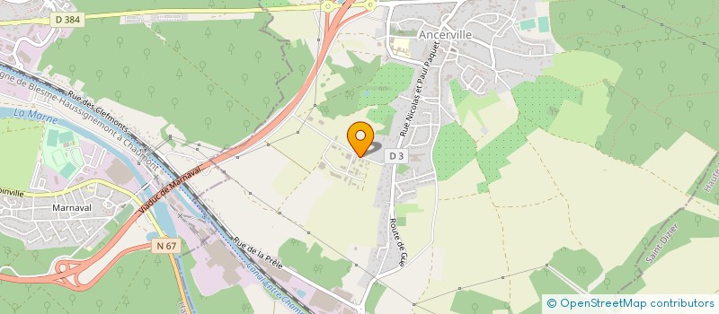 localisation de l'entreprise BIGOT EURL à ANCERVILLE