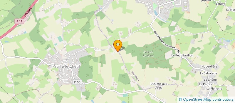 localisation de l'entreprise BIGOT FLEURS  ALLONNES