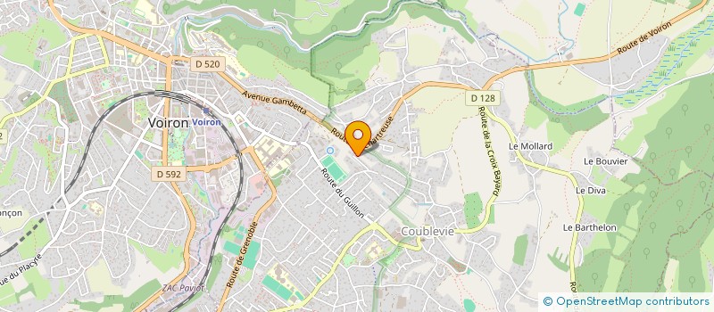 localisation de l'entreprise BIGOT VILLARD  COUBLEVIE