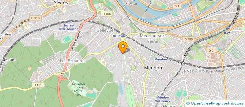 localisation de l'entreprise BIGOTS-15 à MEUDON
