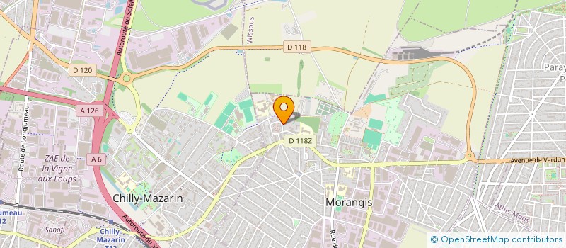 localisation de l'entreprise BIGOTTE ET FILLES à MORANGIS