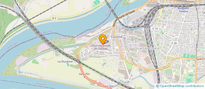 localisation de l'entreprise BIGOU JEAN PIERRE ET LLOANCY JEAN MARIE  AVIGNON