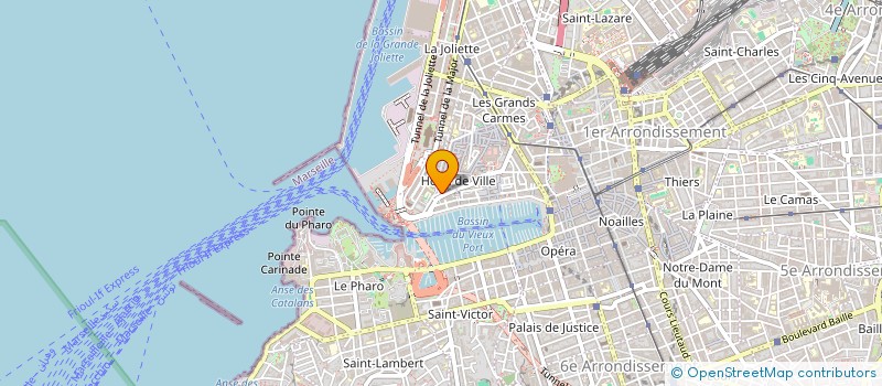 localisation de l'entreprise BIGOUD  MARSEILLE