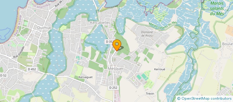 localisation de l'entreprise BIGOUD  MESQUER