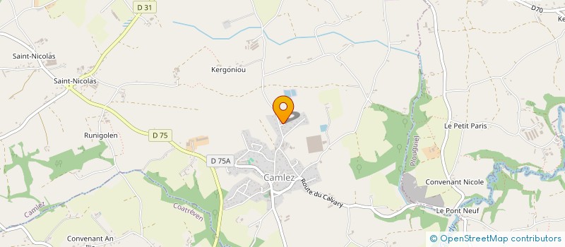 localisation de l'entreprise BIGOUD'N TRUCK  CAMLEZ