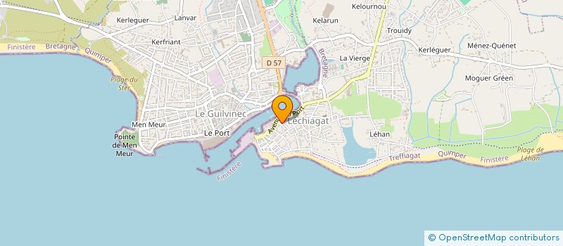 localisation de l'entreprise BIGOUDEN RANIGED AR MOOR  TREFFIAGAT