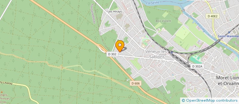 localisation de l'entreprise BIGOUILLON  MORET-LOING-ET-ORVANNE