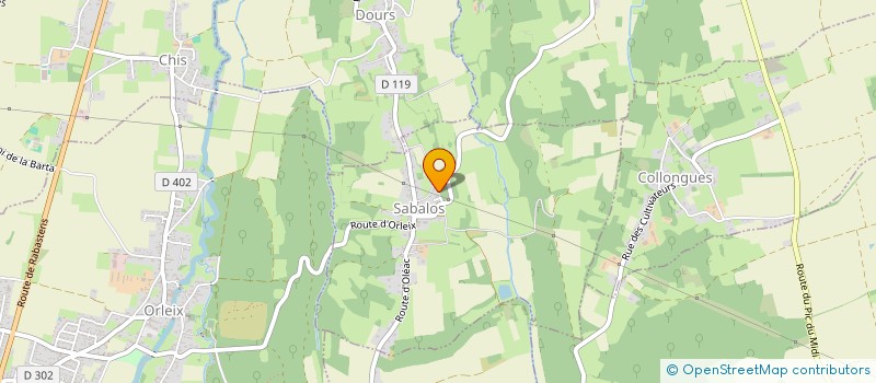 localisation de l'entreprise BIGOURTRUCK  SABALOS