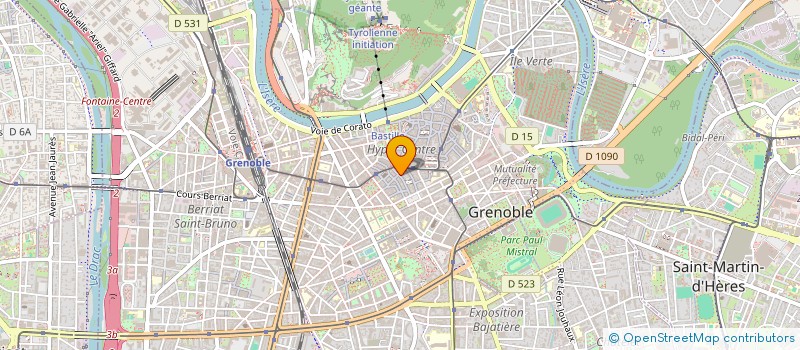 localisation de l'entreprise BIGOY à GRENOBLE