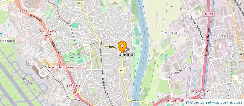 localisation de l'entreprise BIGRES BLAGNAC INTERGENERATION..SPORTIVE à BLAGNAC