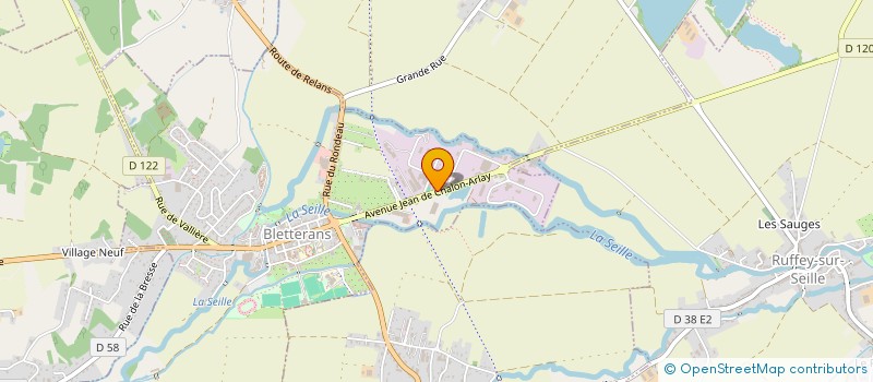 localisation de l'entreprise BIGRIM  BLETTERANS