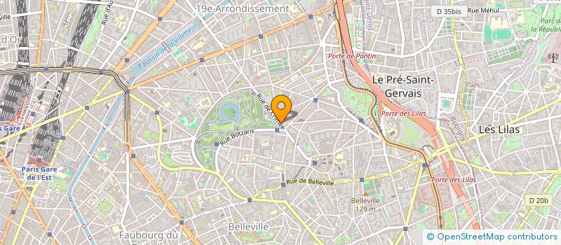 localisation de l'entreprise BIGRINE  PARIS