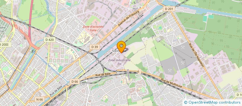 localisation de l'entreprise BIGRIP  ILLZACH