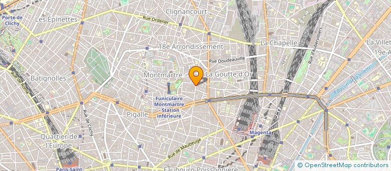 localisation de l'entreprise BIGUINE PRODUCTIONS  PARIS