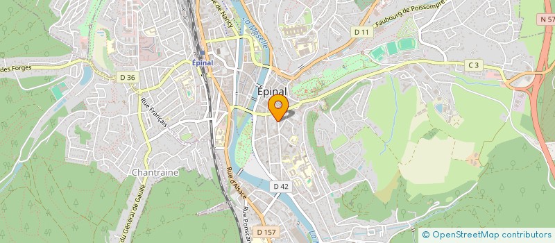 localisation de l'entreprise BIGVIL à EPINAL