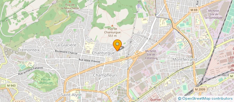 localisation de l'entreprise BIGWILL  CLERMONT-FERRAND