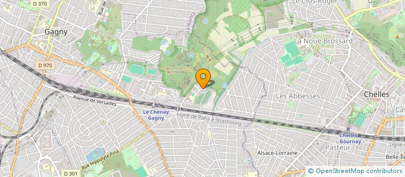 localisation de l'entreprise BIHBEL  GAGNY