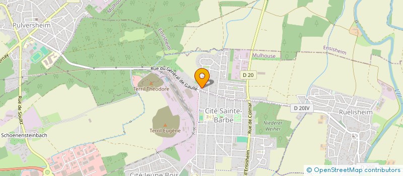 localisation de l'entreprise BIHL à RUELISHEIM