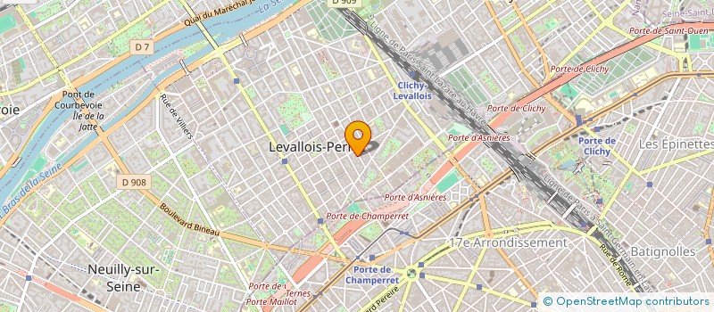 localisation de l'entreprise BIHOME à LEVALLOIS-PERRET