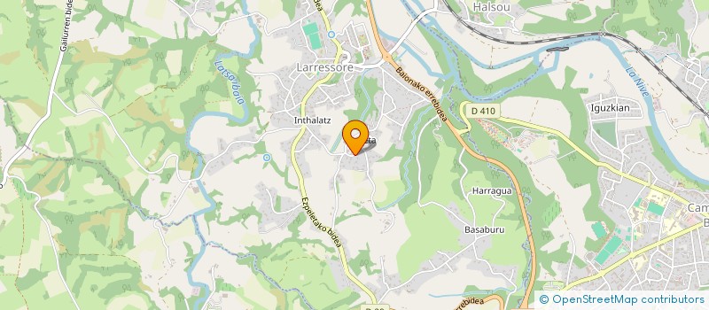 localisation de l'entreprise BIHOTZ GORRI  LARRESSORE