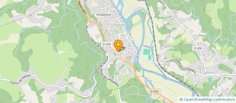 localisation de l'entreprise BIHOTZA  USTARITZ