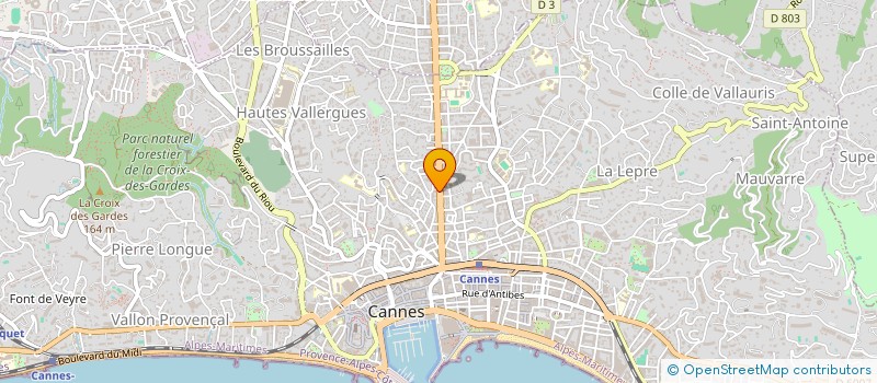 localisation de l'entreprise BIJ'OR CANNES SARL GIAVOSTYLE à CANNES