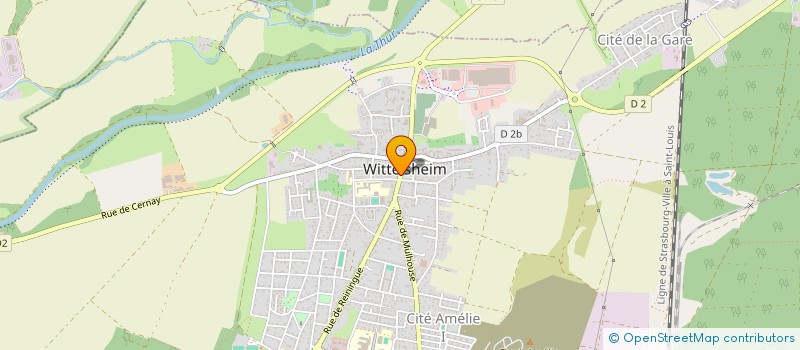 localisation de l'entreprise BIJA SARL à WITTELSHEIM