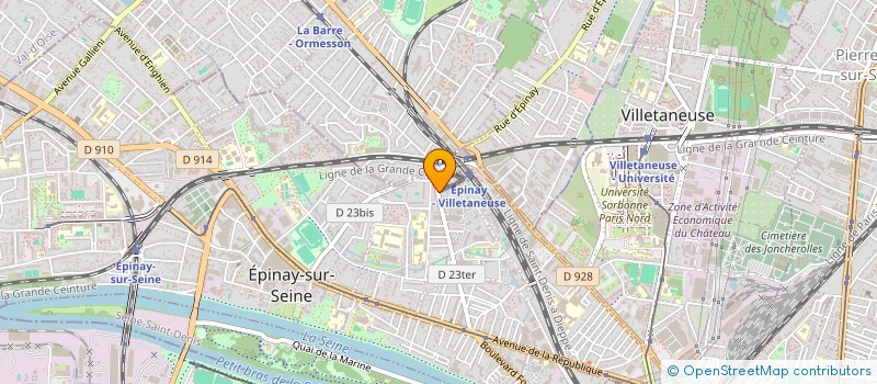 localisation de l'entreprise BIJAOUI PRESTIGE à EPINAY-SUR-SEINE