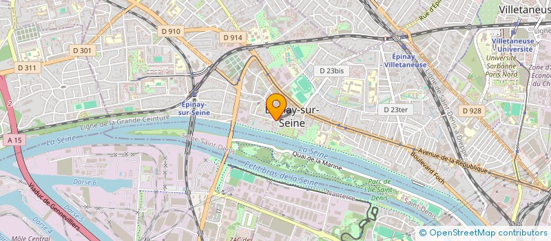 localisation de l'entreprise BIJAOUI TRAITEUR à EPINAY-SUR-SEINE