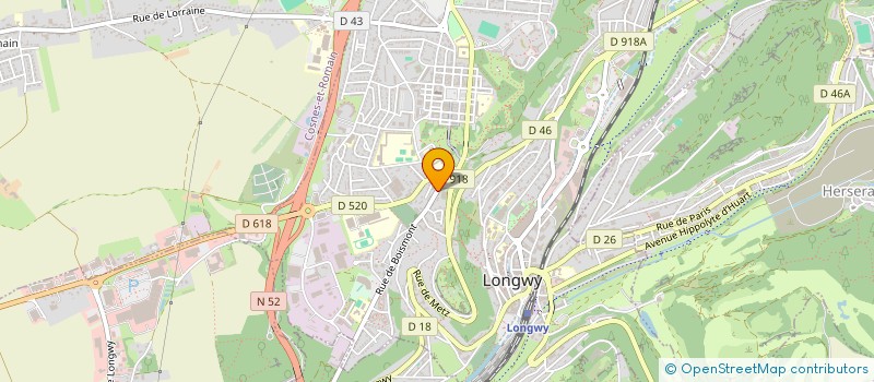 localisation de l'entreprise BIJILI à LONGWY