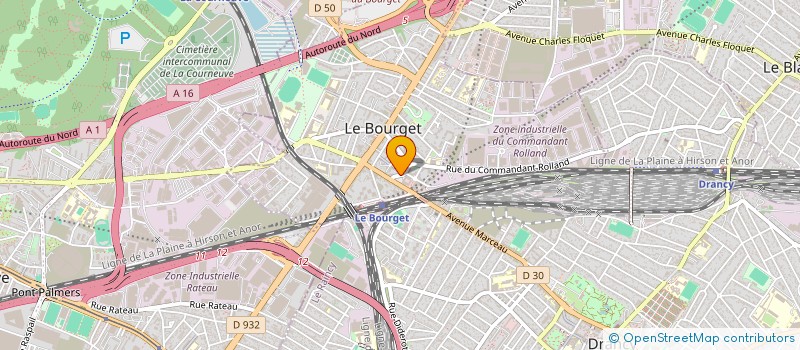 localisation de l'entreprise BIJLOLL JALAL DEROCHE B233 à LE BOURGET