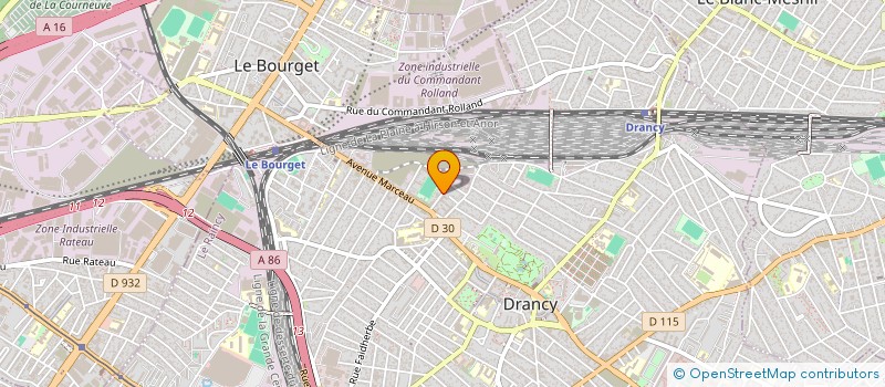 localisation de l'entreprise BIJOO à DRANCY