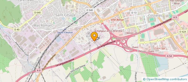 localisation de l'entreprise BIJOU 1  NIMES