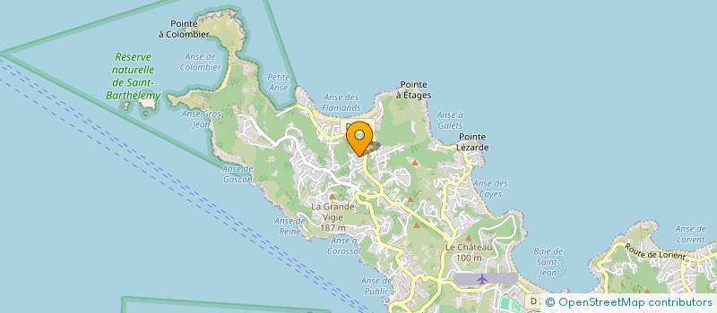localisation de l'entreprise BIJOU  SAINT BARTHELEMY