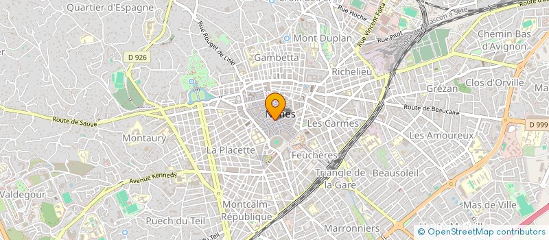 localisation de l'entreprise BIJOU RUBIN NIMES à NIMES