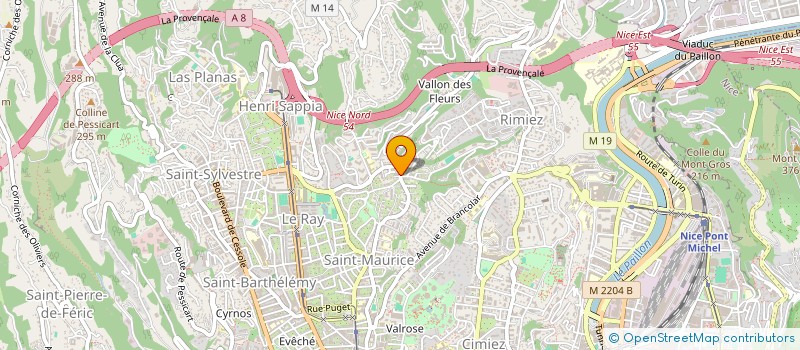 localisation de l'entreprise BIJOUSTAR à NICE
