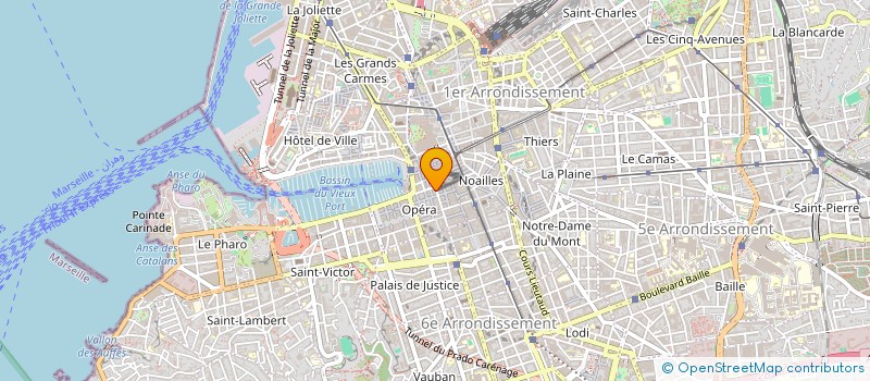 localisation de l'entreprise BIJOUTERIE 6 PARADIS à MARSEILLE
