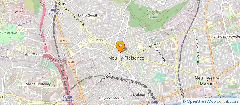 localisation de l'entreprise BIJOUTERIE ADNOT à NEUILLY-PLAISANCE