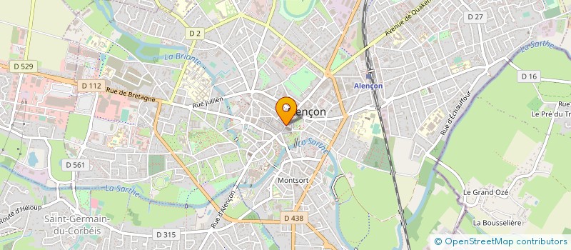 localisation de l'entreprise BIJOUTERIE ALENCON à ALENCON